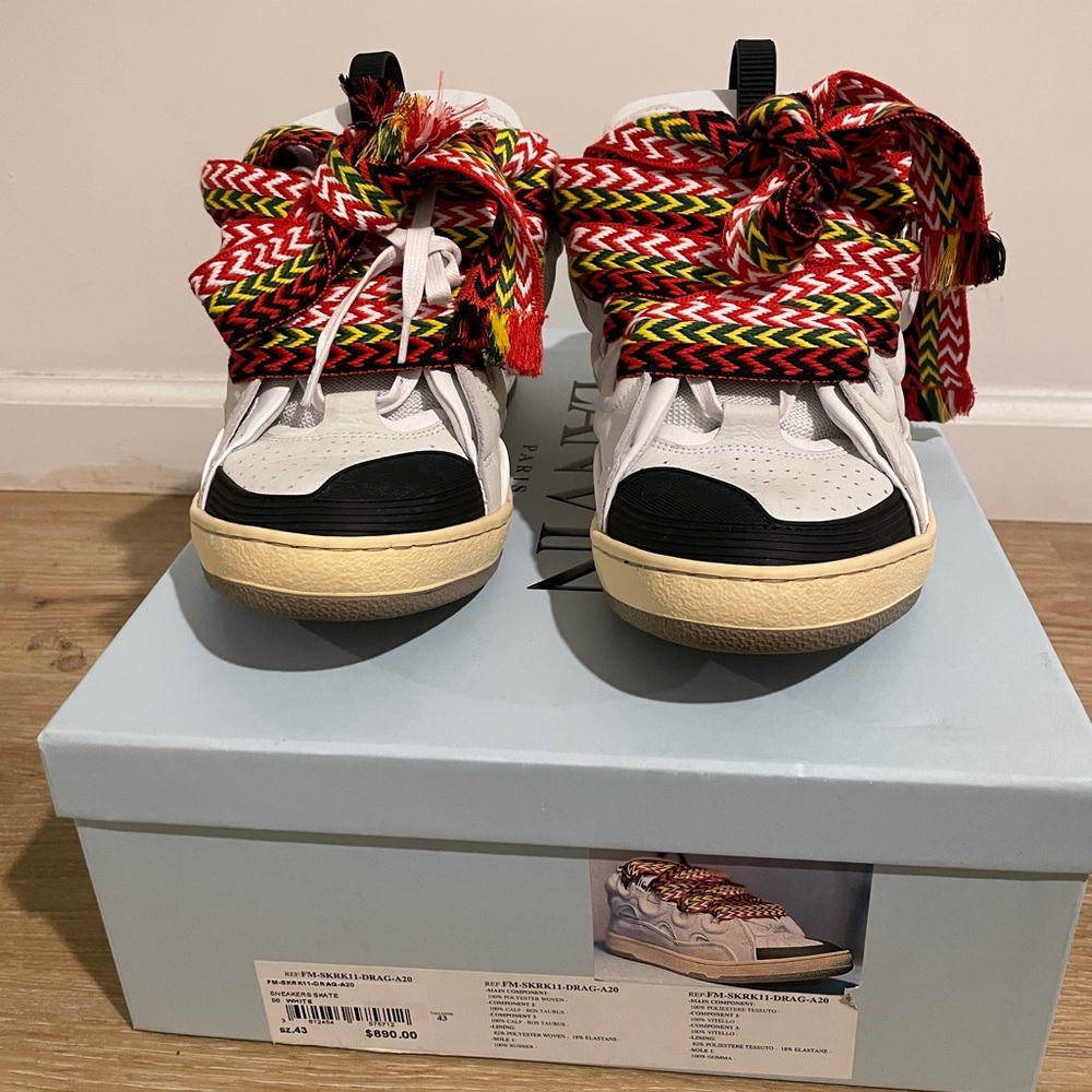 SOLD Mens Lanvin Skate Sneakers 43